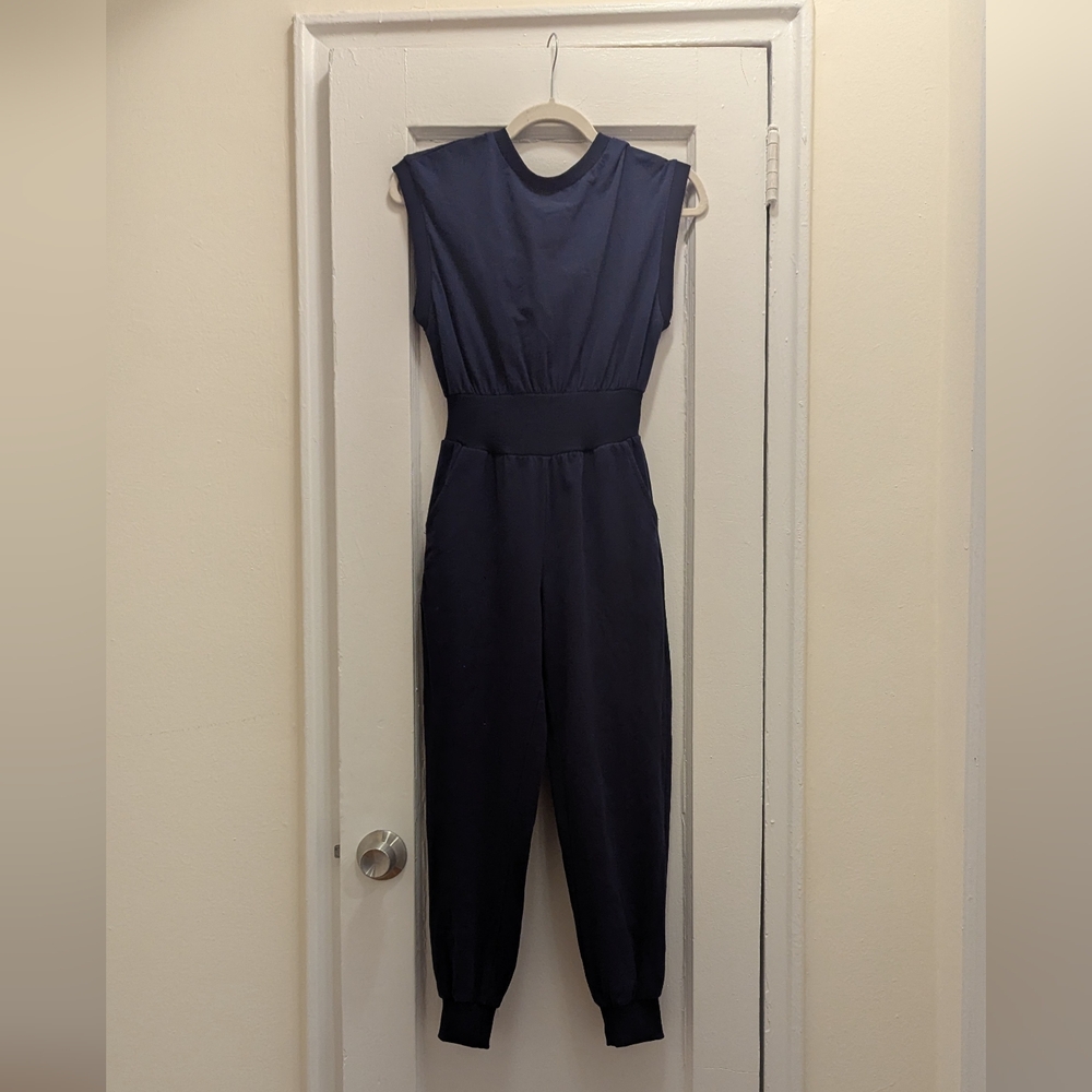Bishop + Young Jumpsuit with Tapered Legs and Cinched Waist